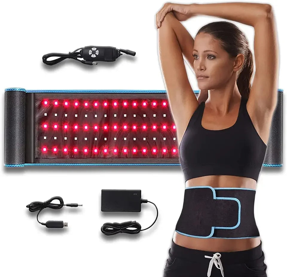 Bloom Bliss Red Led Light Therepy Waist Massager